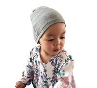 Radia Smart® EMF Shielding Beanie, Protective Toddler Hat/Beanie Cap Blocking RF EMF WiFi for Children & Teens Grey, Grey, 2-18 Years