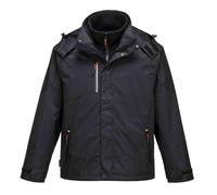 Radial 3-in-1 Hood Jacket Waterproof Windproof Work Wear Coat Versatile Outdoor