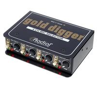 Radial GOLD DIGGER 4-Channel Studio Microphone Selector/Switcher
