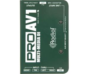 Radial Engineering ProAV1 Mono Passive Direct Box