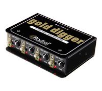 Radial GOLD DIGGER 4-Channel Studio Microphone Selector/Switcher