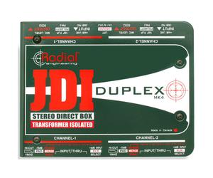 Radial JDI Duplex Stereo Direct Box