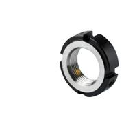 Radial lock nut 1PC R M56 M60 M64 M65 Radial Precision Lock Nut Screw Rod Round Anti - Return Loosening Fasten For Ball Screw(RM64X2.0P)