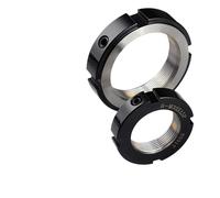 Radial Precision locknuts Locking Nuts R-Type Radial Precision Lock Anti-Loose Round Screw Nut 42CrMo Material Round Nuts M6 M10 M8 M10 M12 M14 15(M12x1.0)
