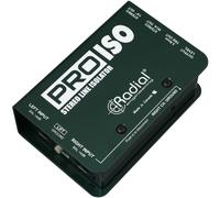 Radial PRO ISO Passive Stereo DI Box (+4dB Balanced/-10dB Unbalanced)