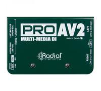 Radial ProAV2 Stereo Multimedia DI Box