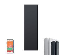 Radialight Icon Vertical Electric Radiator With WiFi &Timer Wall Mounted Heater