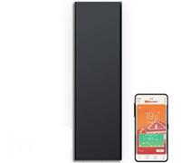 ICON Vertical Electric Radiator Infrared Panel Wall Heater (Anthracite, 1000W)