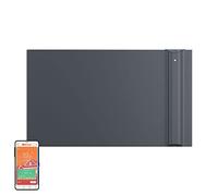 Radialight Klima WiFi, Smart Radiant Heater/Electric Wall Mounted Panel Radiator APP Controlled / 2 year Guarantee (1500w Anthracite)