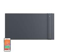 Radialight Klima WiFi, Smart Radiant Heater/Electric Wall Mounted Panel Radiator APP Controlled / 2 year Guarantee (2000w Anthracite)