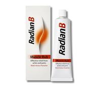 Radian B Muscle Rub 100g, Multi-Action Painkiller, Effective Relief From Aches and Pains Including Muscle Stiffness, Joint Pain, Bruising and Sprains