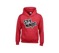 RADIANCE Gamer Ninjas Merch spy Cool Black Hoodie Jumper Unisex Kids Hooded Top
