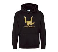 Radiance Inspired UNSPEAK-ABLE Youth Kids Gaming Unisex Top Hooded Hoodies Black