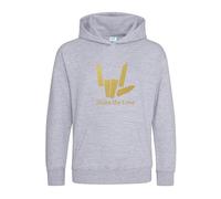 Radiance Inspired UNSPEAK-ABLE Youth Kids Gaming Unisex Top Hooded Hoodies Grey