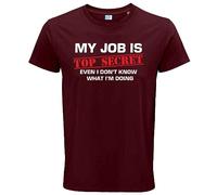 RADIANCE Men's Women's Unisex My Job is Top Secret.Even I Don't Know What I'm Doing T-Shirt
