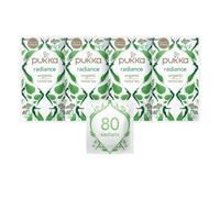 Radiance Organic Herbal Tea Box Fennel Aloe Vera Peppermint Dandelion and Nettle