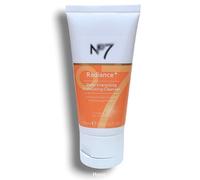 Radiance Plus Daily Energising Exfoliating Face Cleanser by Nō 7 | Gently Exfoliates to Reveal Instantly Brighter Skin | Suitable for all Skin Types | 50mL [Travel Size]