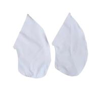 RadianceBiz 2X Sew-in Side Pockets, Inner Hidden Pockets for Clothing, Concealed Phone Wallet Key Holder for Dresses Skirts Coats, Lightweight Sew-on Clothing Accessory for Women, 11.8x7.1 Inch White