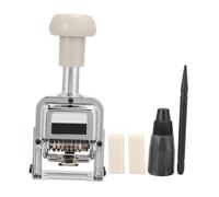 RadianceBiz Automatic Numbering Stamp, Numbering Machine, Consecutive Number Stamp, Identification, Self-Inking Iron, Portable, Suitable for, 8 Digits
