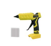 RadianceBiz Cordless Glue Hot Melt with Display and Comfort Handle Quick Melt Performance Seals and Runs Suitable for Home Projects Creative Crafts Workbench tasks