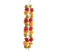 RadianceBiz Reusable Hanging Autumn Leaf Garland for Housewarming Party Festival Outdoor Fall Decoration, Style C