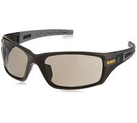 Radians DeWalt Auger Safety Glasses, Black Frame, Smoke Lens, Comfort Fit