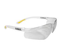 Radians DeWalt Contractor Pro Safety Glasses, Clear Frame, Clear Lens