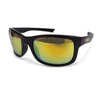 Radians DeWalt Supervisor Safety Glasses, Black Frame Yellow Mirror Lens