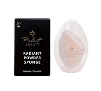 Radiant Beauty Premium Powder Sponge - Washable & Reusable Teardrop Makeup Blender for Flawless Foundation and Setting Powder Application - Pack of 1 Sponge (1pc)