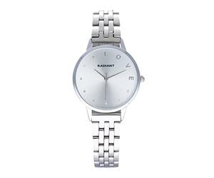 RADIANT Belts for Model Sri Lanka Watches 33.5mm Silver Dial SS Bracelet Brand