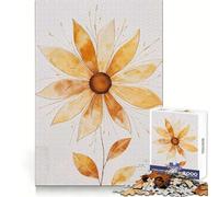 Radiant Bloom 1000 Pieces Jigsaws Adults Puzzles Brain Workout Toy Soft Relax Image Assembly Lovely Present (50x75cm)