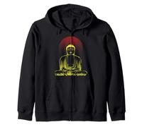 Radiant Buddha Zip Hoodie