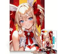 Radiant Bunny Maid Jigsaw Puzzle for Adults 1000 Pieces Mental Logic Toy Soothing Fun Firm Cut Warm Surprise (50x75cm)