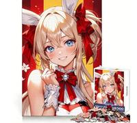 Radiant Bunny Maid Jigsaw Puzzles 1000 Pieces for Teenagers Logic Game Warm Time Precise Cut Art Collection Piece (38x52cm)