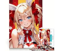 Radiant Bunny Maid Jigsaw Puzzles 1000 Pieces for Teenagers Logic Game Warm Time Precise Cut Art Collection Piece (38x52cm)