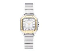 Radiant - Chris Her Collection - Analogue Watch for Women. Bracelet Watch with White Dial and Silver Strap. Size 27.5mm. 3ATM.