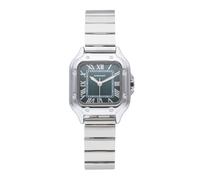 Radiant - Chris Her Collection - Analogue Watch for Women. Wrist Watch with Green Dial and Silver Strap Size 27.5 mm. 3ATM.