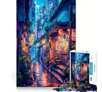 Radiant City Jigsaw Puzzles for Teenagers 1000 Piece Thought Toy Calm Escape Precise Edge Amazing Present (50x75cm)