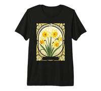 Radiant Daffodil March’s Happy Birthflower Premium T-Shirt