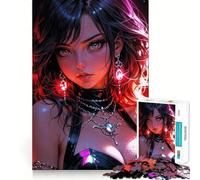 Radiant Enchantress 1000 Piece Jigsaw Puzzles for Teenagers Jigsaw Brain Workout Toy Group Play Art Assembly Classic Gift (38x52cm)