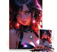 Radiant Enchantress Jigsaw Puzzles for Adults 1000 Piece Logic Toy Stress Release Precision Cut Festival Gift (38x26cm)