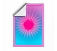Radiant Energy Burst Modern Unframed Wall Art Print A2 (59.4×42cm), Wall Decor for Living Room, Bedroom, Office & Home, Art Gift