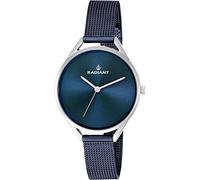 Radiant Women's Analogue Quartz Watch with Steel Strap Blue