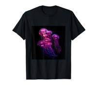 Radiant Jellyfish Deep Sea Aquatic Creature Art T-Shirt
