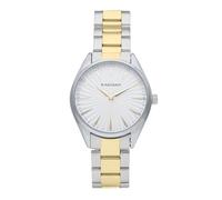 Radiant - Loren Collection - Analog Watch - Ladies Wrist Watch with Bracelet, White, Silver And Golden, bracelet