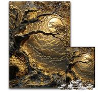 Radiant Moonlight Forest Jigsaw Puzzles for Adults 1000 Piece Jigsaw Puzzles Ideal for Lover Perfect Christmas New Year Valentine's Gift 1000 PCS(38x26cm)