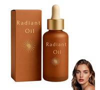Radiant Oil, Herbionyx Radiant Oil, Advanced Tanning Compact Body oil, Tan Luxe Face Drops, Enhancing Natural Skin Tone for a Genuine,Sun-Kissed Glow, Nourishing Self-Tanning Tan Enhance (1)
