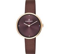 Radiant RA463204 Women's Analogue Quartz Watch, Marrón, 30mm, Bracelet