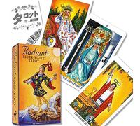 Radiant Rider Weight Tarot Radiant Rider-Waite Tarot Divination, Japanese Instruction Manual Included FLATLAND Genuine Product, 78 Tarot Cards, Rider Weight Version