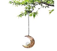 Radiant Solar Lantern, Star Moon Design, Outdoor Path Light, Decorative Patio Yard Driveway Walkway Setup, Bright Garden Landscape Illumination System, Lighting Gear for Lawn, Path, 430g, 480g